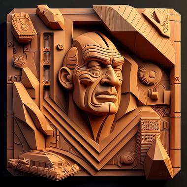 3D model The Fifth Element game (STL)